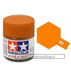 Tamiya Color Orange X-6 10ml Bottle