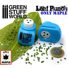 Green Stuff World Miniature Leaf Punch Medium Blue 1415