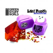 Green Stuff World Miniature Leaf Punch Light Purple 1416 