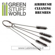 Green Stuff World Airbrush Cleaning BRUSHES set