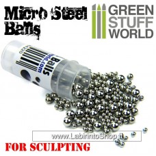 Green Stuff World Mixing Paint Steel Bearing Balls 2-4mm