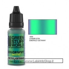 Green Stuff World Colorshift Metal Emerald Getaway 17ml