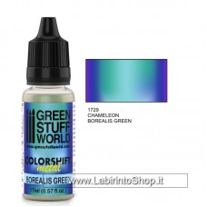 Green Stuff World Colorshift Metal Borealis Green 17ml