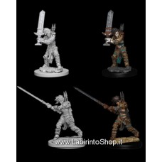 Dungeons & Dragons: Nolzur's Marvelous Unpainted Minis: Female Human Barbarian