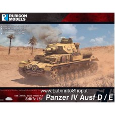 Rubicon Models 1/56 - 28mm Plastic Model Kit Panzer IV Ausf D/E 280076