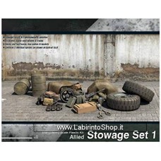 Rubicon Models 1/56 - 28mm Plastic Model Kit Stowage Set 1