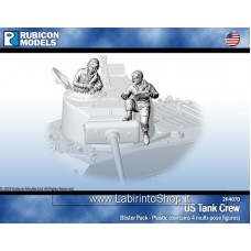 Rubicon Models 1/56 US Tank Crew - 28mm Plastic 