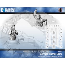 Rubicon Models 1/56 German Panzer Crew - 28mm Plastic