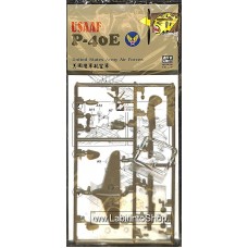 AFV Club Ar144s04 USAAF P-40E 1/144 Scale Model Kit