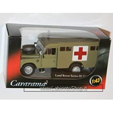 Cararama 1/43 - Land Rover Series III 109 Ambulance