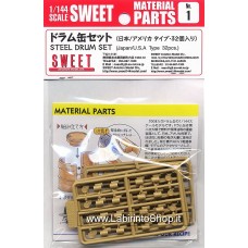 Sweet - Material Parts - 1/144 - Steel Drum Set 