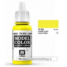 Vallejo Model Color 70.952 Lemon Yellow - 17 ml