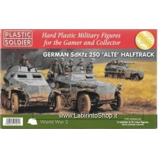 Plastic Soldier WW2 German Sdkfz 250 High Halftrack 1/72