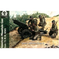 Waterloo 1815 - 1/72 - WWII - AP038 - American Mountain Gun From 75mm