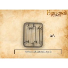 FireForge Games Deus Vult DV008 Halberds Type 1 24 pcs