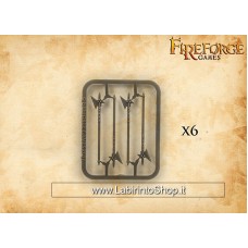 FireForge Games Deus Vult DV009 Halberds Type 2 24 pcs