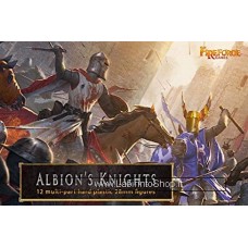 FireForge Games Deus Vult Albion's Knights 12 Multi-part Hard Plastic 28mm Figures
