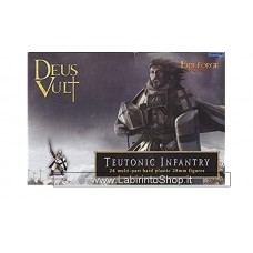 FireForge Games Deus Vult Teutonic Infantry 24 Multi-part Hard Plastic 28mm Figures