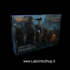 FireForge Games Forgotten World Living Dead Peasants 18 Multi-part Hard Plastic 28mm Figures