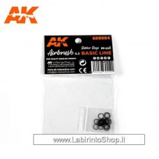 AK-Interactive Ak9004 Aibrush 0.3 Rubber Ring Basic Line