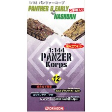 Dragon 1/144 Panzer Korps Panther G Early + Nashorn