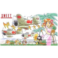 Sweet - A6M2b Zero Fighter Akagi Figher Group (Pearl Harbor) (3 planes Set) (Plastic model) 1/144