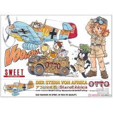 Sweet - Star of Africa Messerschmitt Bf 109F-4/Trop (Decal) 1/144