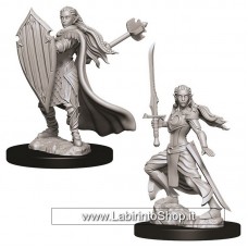 Dungeons & Dragons: Nolzur's Marvelous Unpainted Minis: Female Elf Paladin