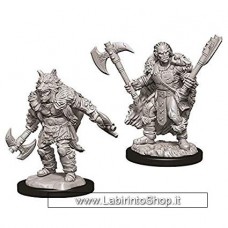 Dungeons & Dragons: Nolzur's Marvelous Unpainted Minis: Male Half-Orc Barbarian