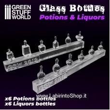 Potion and Liquor Bottles Resin Set