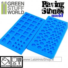 Green Stuff World Silicone molds - Paving Stones Molds