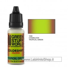 Green Stuff World Colorshift Metal Tropical Green 17ml