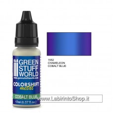 Green Stuff World Colorshift Metal Cobalt Blue 17ml