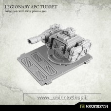 Kromlech Legionary APC turret: Lascannon with twin Plasma Gun 1/56