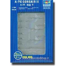 Trumpeter A-7E Corsair II Aircraft Set for USS Nimitz 18-Pack 1/700