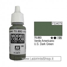 Vallejo Model Color 70.893 US Dark Green 17ml