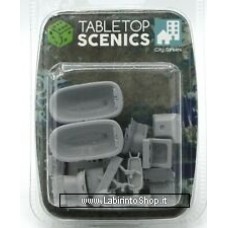 TTCombat Tabletop Scenics Wasteland Bathroom Accessories Dcsra019