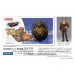 Finemolds Laputa: Castle in the Sky Goliath (with 1/20 Colonel Muska Figure) (Plastic model)