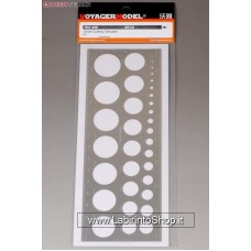 Voyager Model Circle Cutting Template (GP) (Plastic model)