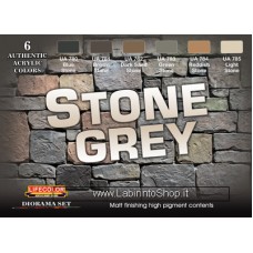 LifeColor Stone Set (22ml x 6)