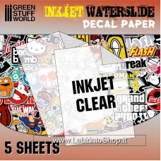 Green Stuff World Waterslide Decals - Inkjet Transparent