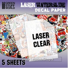 Green Stuff World Waterslide Decals - Laser Transparent