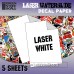 Green Stuff World Waterslide Decals - Laser White