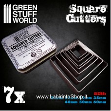 Green Stuff World Squared Cutters for Bases