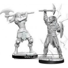 Dungeons & Dragons: Nolzur's Marvelous Unpainted Minis: Goliath Barbarian Female