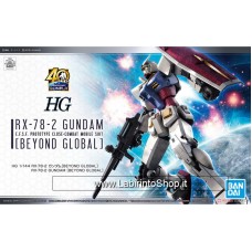 Bandai High Grade HG 1/144 RX-78-2 Gundam Beyond Global Gundam Model Kit 