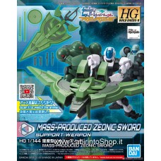 Bandai High Grade HG 1/144 Mass Production Zeonic Sword Gundam Model Kits