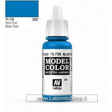 Vallejo Model Color 70.736 Blue Fluorescent 17ml