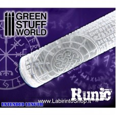 Green Stuff World Rolling Pin Runic