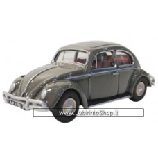 Oxford VolksWagen Anthracite Beetle 1/76 Diecast Model